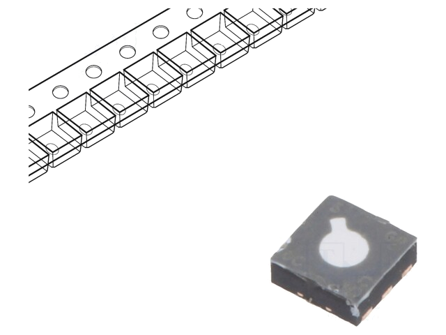 Sensor: gas; vluchtige organische verbindingen (VOC); -40÷85°C Sensor: gas; vluchtige organische verbindingen (VOC); -40÷85°C
